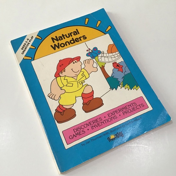 Monday Morning Other - Natural Wonders Jan Thurman-Veith PB Ages 3-6 Creative Play 1986 Monday Morning